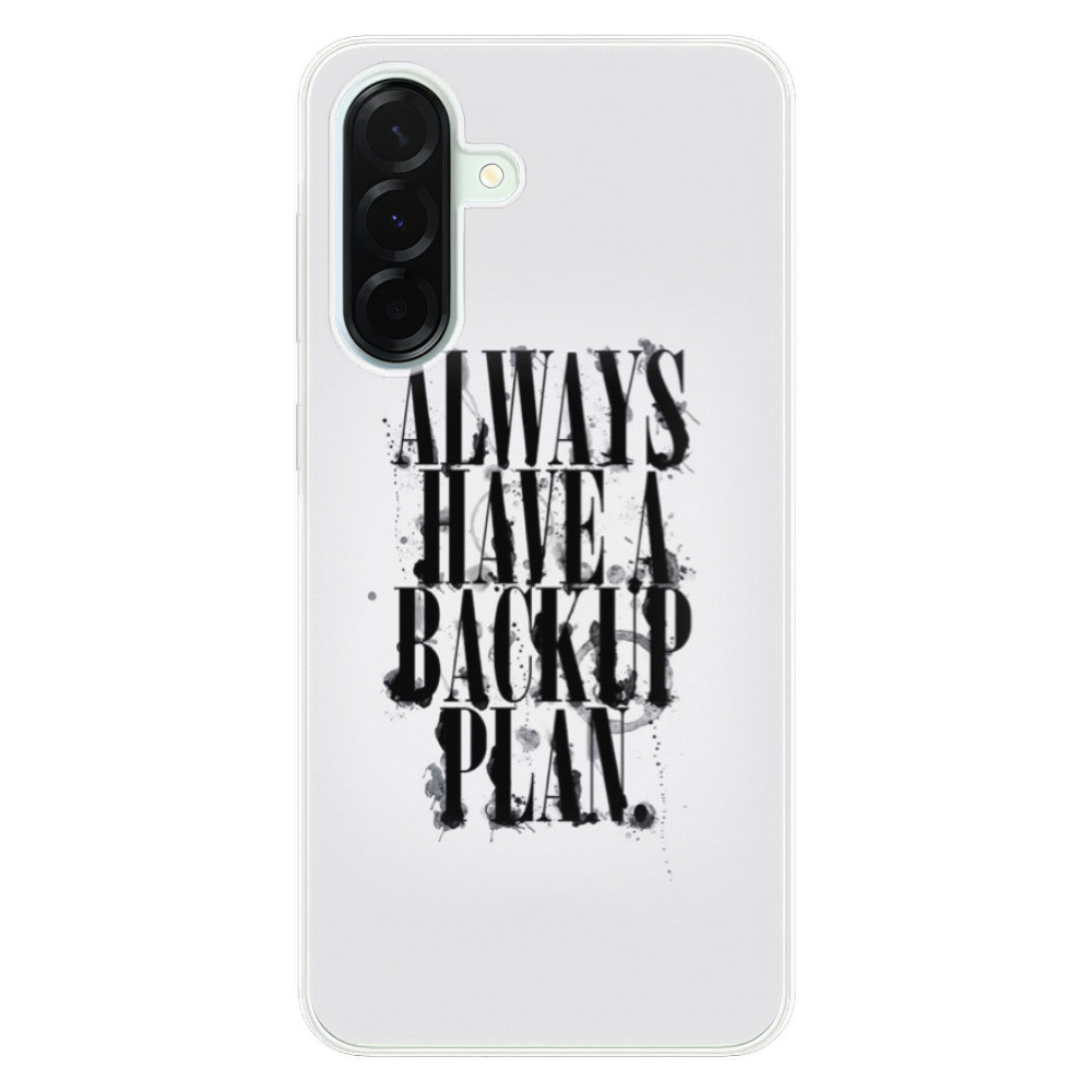 Odolné silikónové puzdro iSaprio - Backup Plan - Samsung Galaxy A36