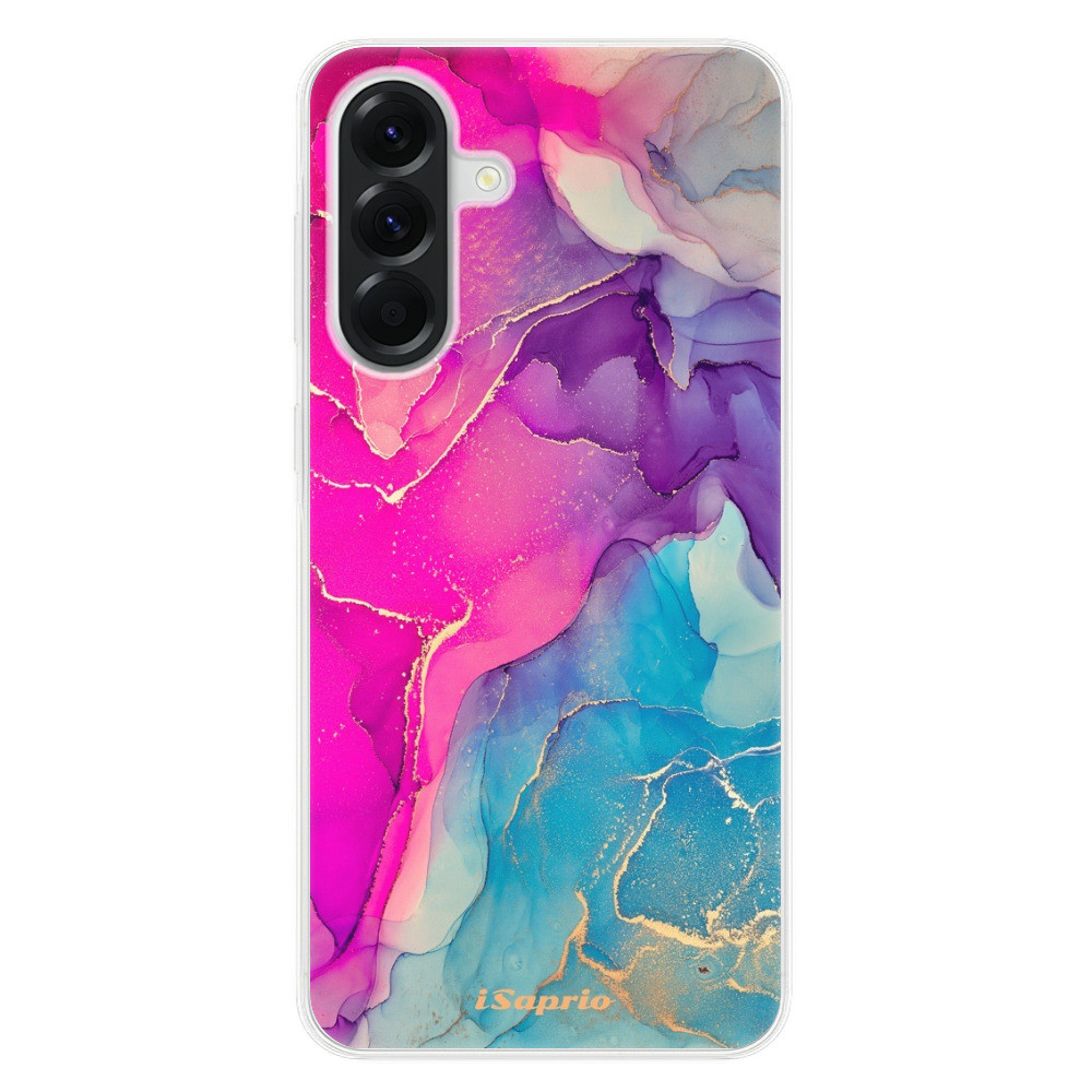 Odolné silikónové puzdro iSaprio - Purple Ink - Samsung Galaxy A56