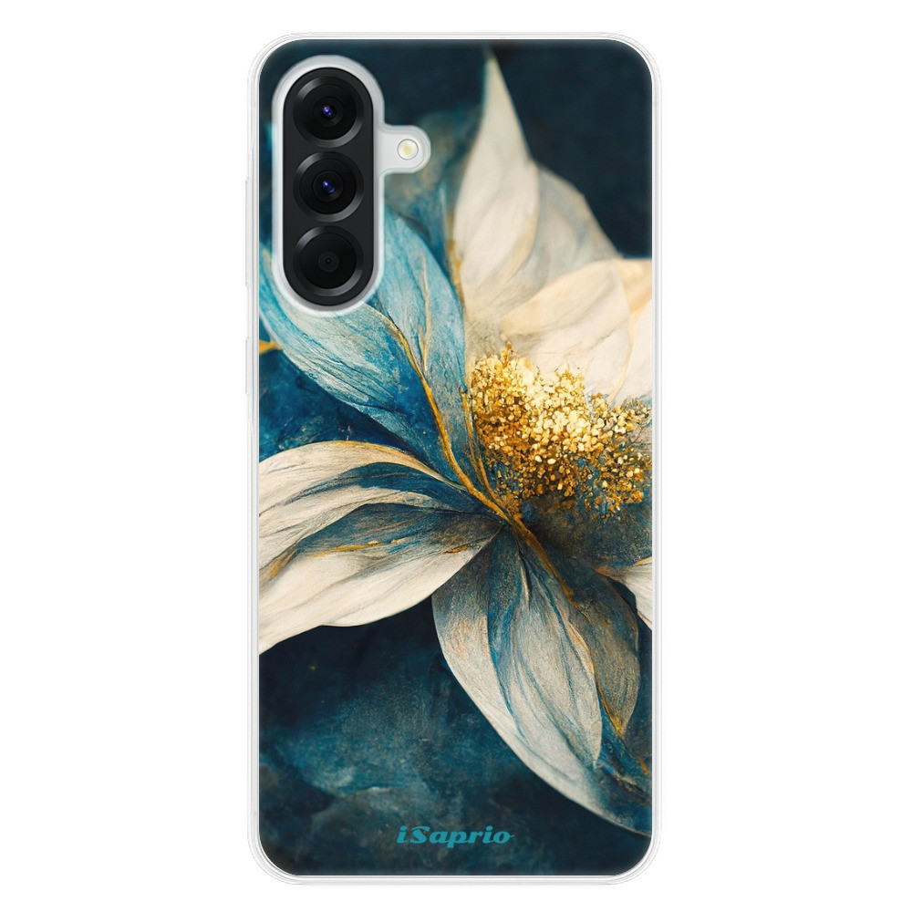 Odolné silikónové puzdro iSaprio - Blue Petals - Samsung Galaxy A56