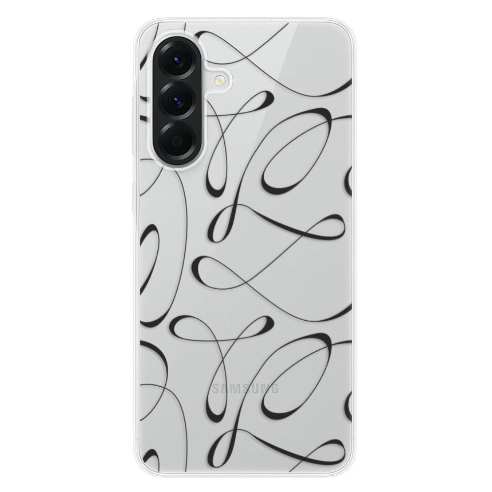 Odolné silikónové puzdro iSaprio - Fancy - black - Samsung Galaxy A56