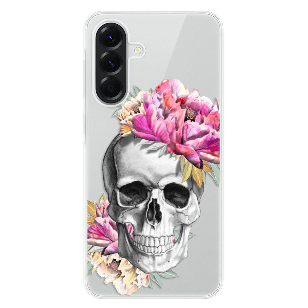 Odolné silikónové puzdro iSaprio - Pretty Skull - Samsung Galaxy A56