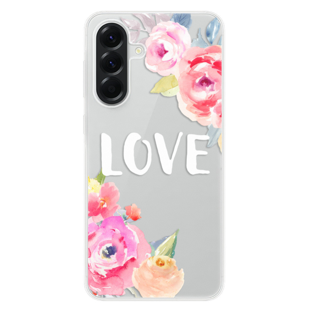 Odolné silikónové puzdro iSaprio - Love - Samsung Galaxy A56