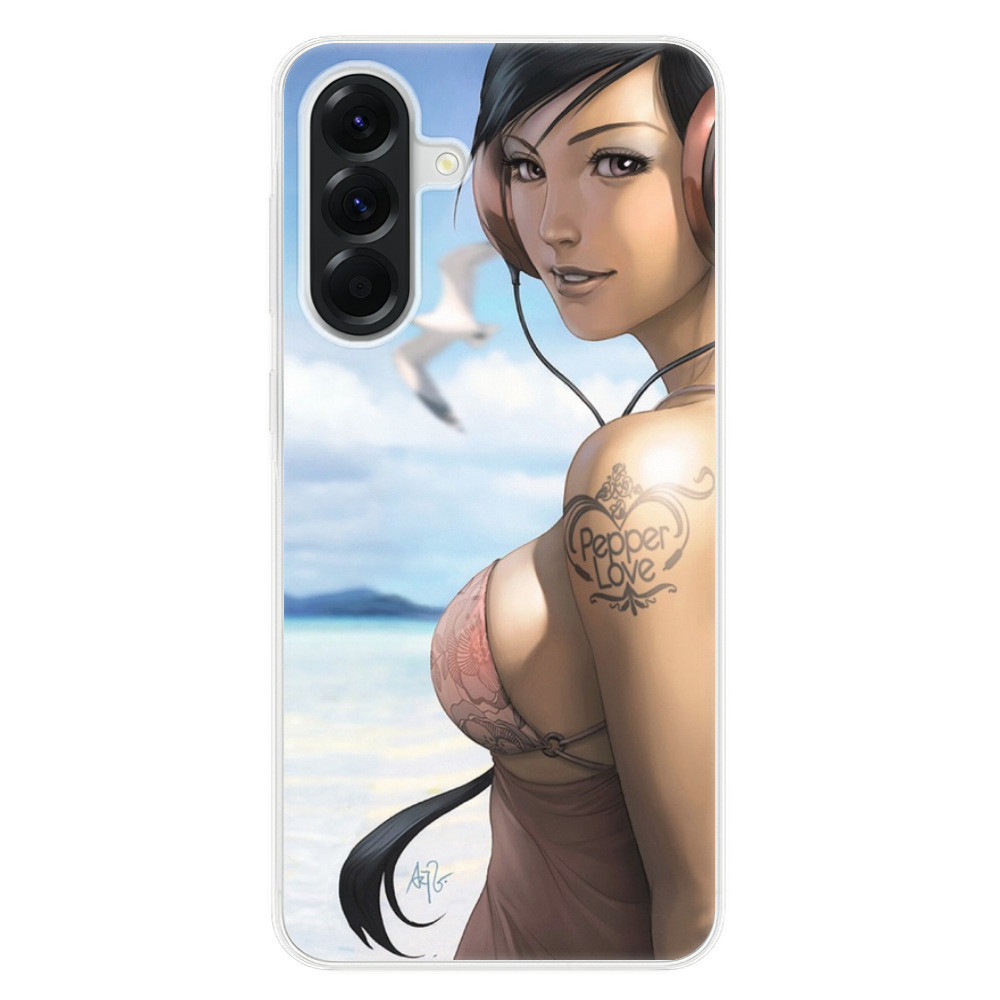 Odolné silikónové puzdro iSaprio - Girl 02 - Samsung Galaxy A56