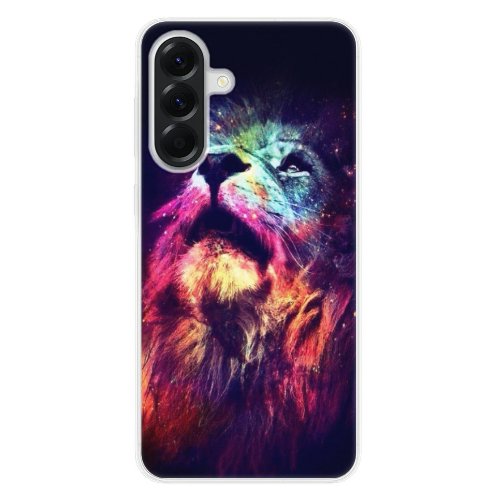Odolné silikónové puzdro iSaprio - Lion in Colors - Samsung Galaxy A56