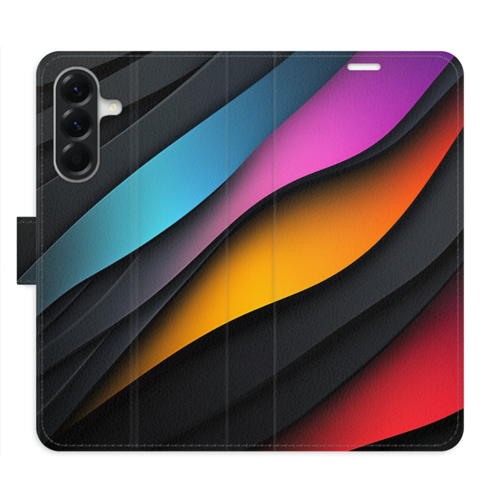 Flipové puzdro iSaprio - Color Waves - Samsung Galaxy A56