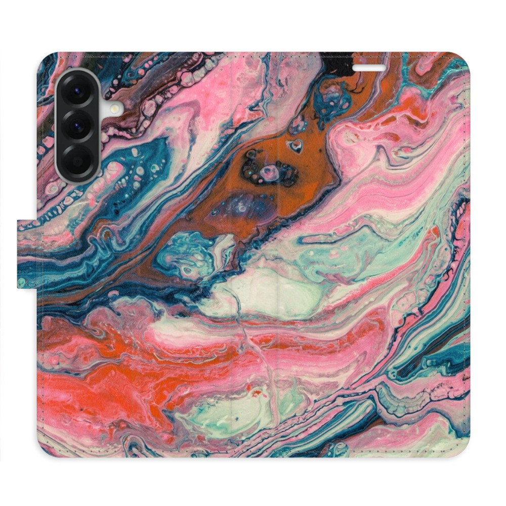 Flipové puzdro iSaprio - Retro Paint - Samsung Galaxy A56