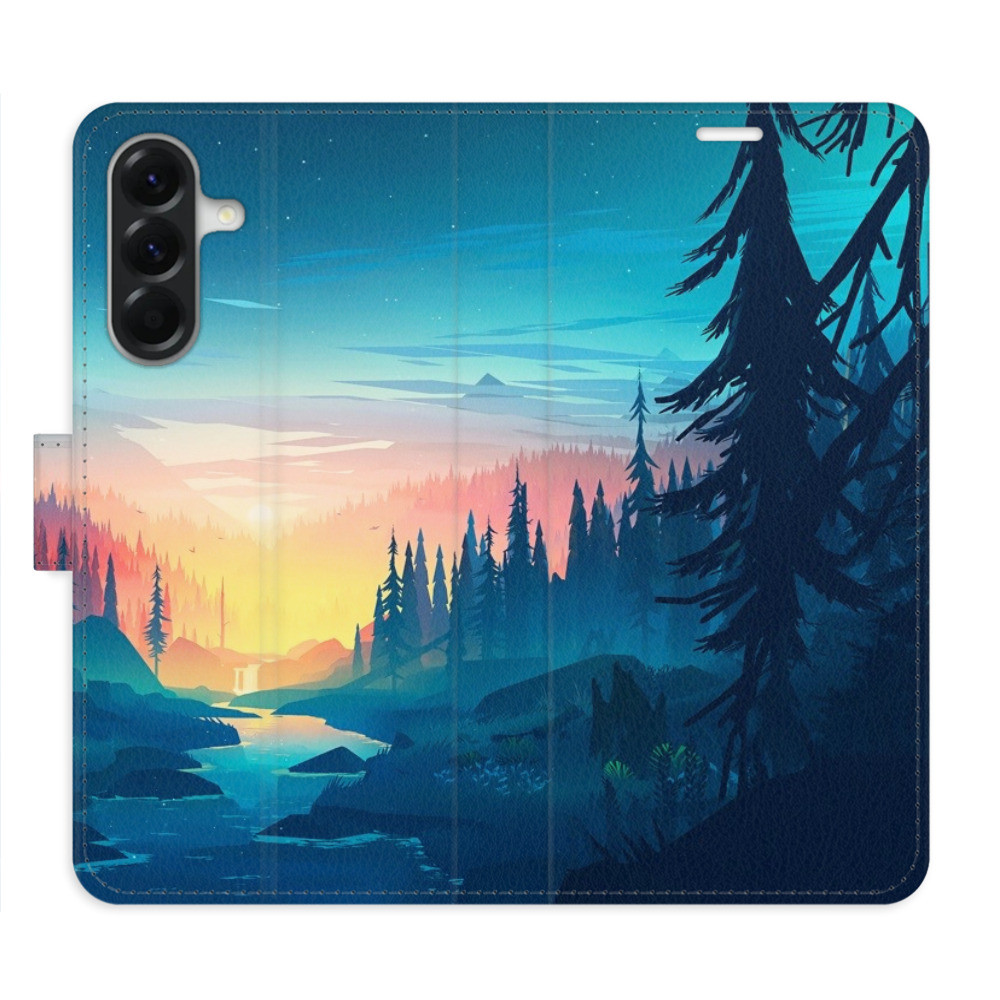 Flipové puzdro iSaprio - Magical Landscape - Samsung Galaxy A56