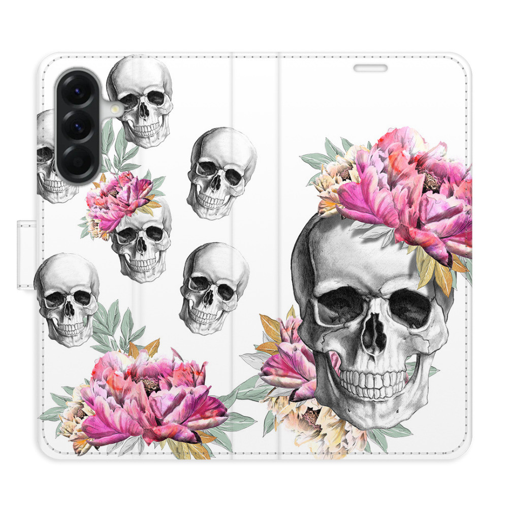 Flipové puzdro iSaprio - Crazy Skull - Samsung Galaxy A56