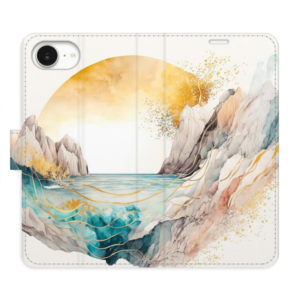 Flipové puzdro iSaprio - Winter in the Mountains - iPhone 16e