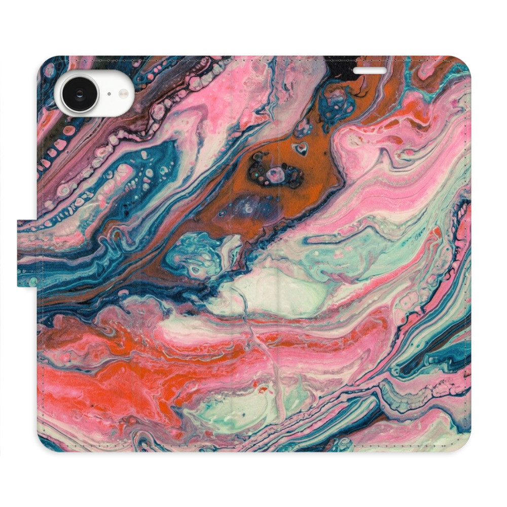 Flipové puzdro iSaprio - Retro Paint - iPhone 16e