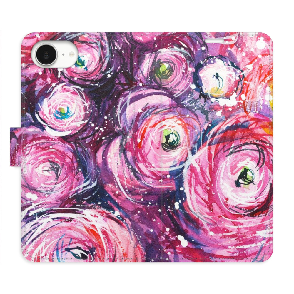 Flipové puzdro iSaprio - Retro Paint 02 - iPhone 16e