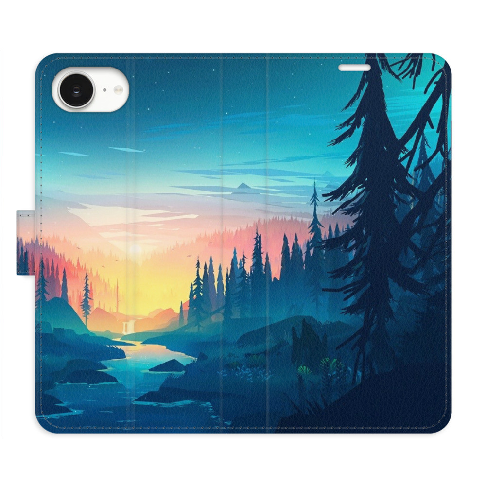 Flipové puzdro iSaprio - Magical Landscape - iPhone 16e