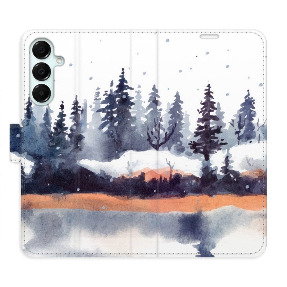 Flipové puzdro iSaprio - Winter 02 - Samsung Galaxy A16 5G