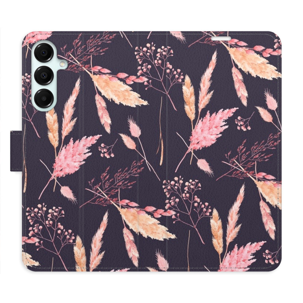 Flipové puzdro iSaprio - Ornamental Flowers 02 - Samsung Galaxy A16 5G