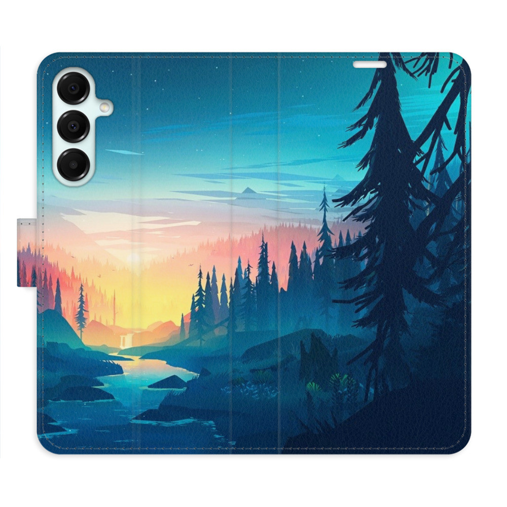 Flipové puzdro iSaprio - Magical Landscape - Samsung Galaxy A16 5G