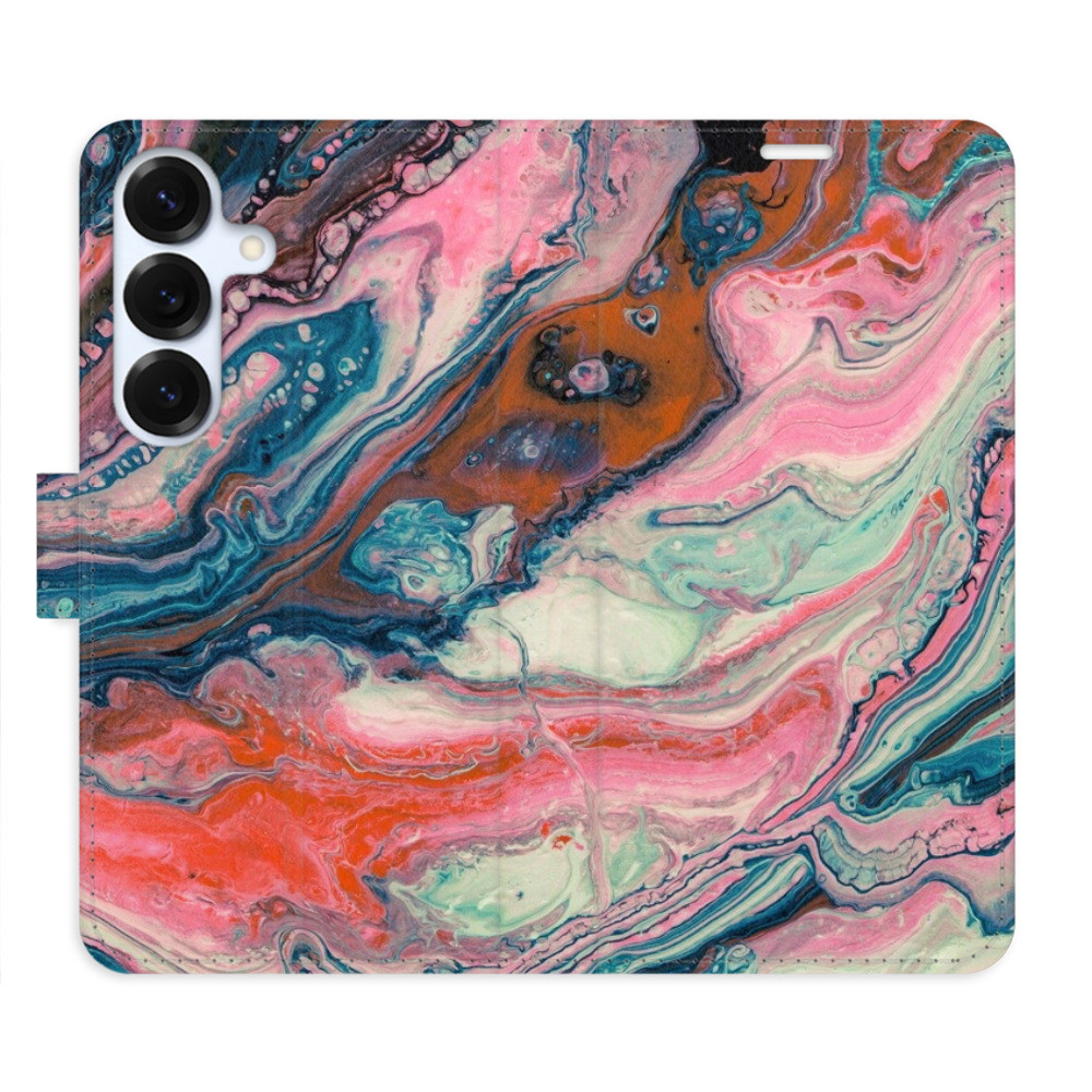 Flipové puzdro iSaprio - Retro Paint - Samsung Galaxy S25