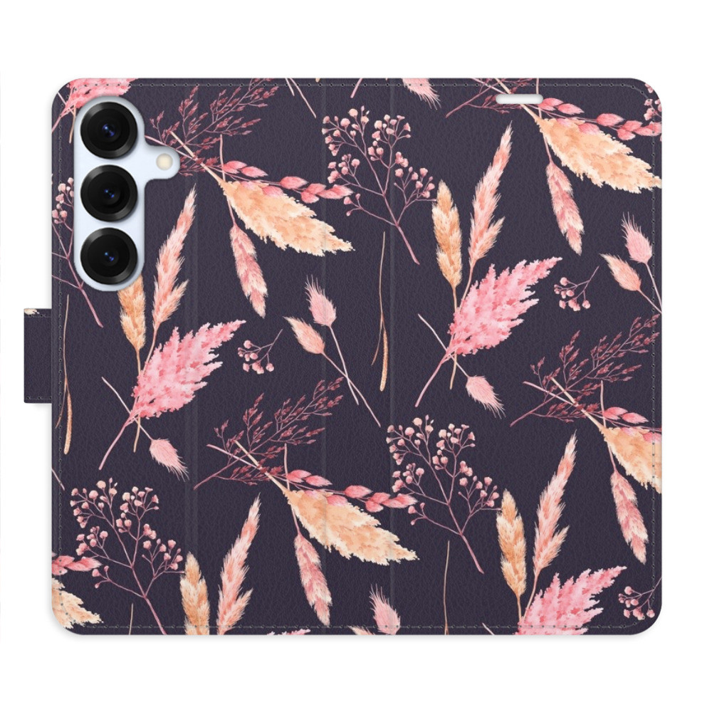 Flipové puzdro iSaprio - Ornamental Flowers 02 - Samsung Galaxy S25