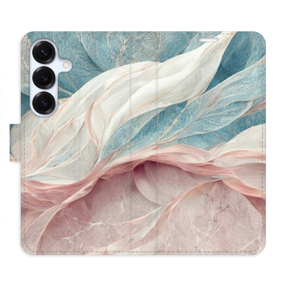 Flipové puzdro iSaprio - Old Leaves 03 - Samsung Galaxy S25