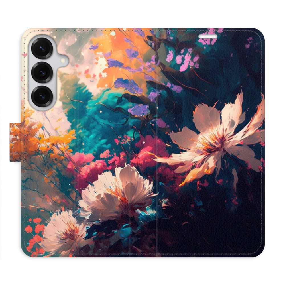 Flipové puzdro iSaprio - Spring Flowers - Samsung Galaxy S25+