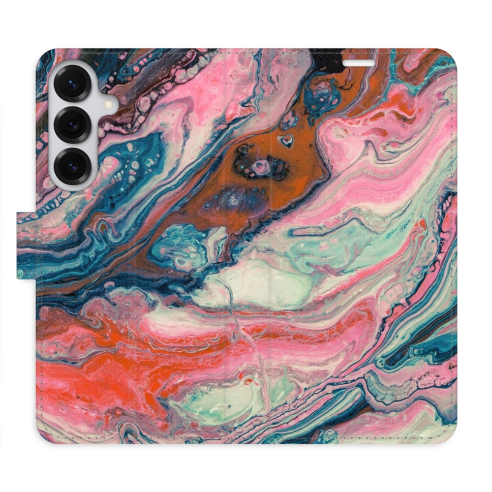 Flipové puzdro iSaprio - Retro Paint - Samsung Galaxy S25+