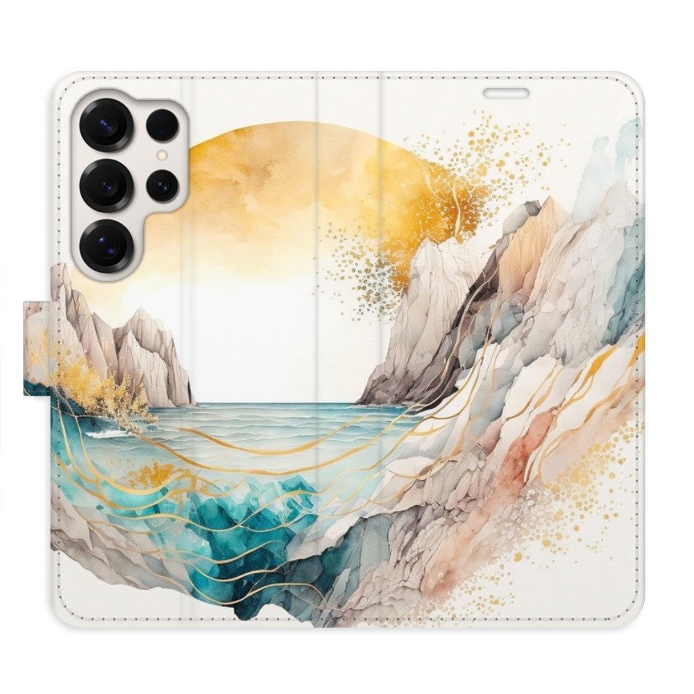 Flipové puzdro iSaprio - Winter in the Mountains - Samsung Galaxy S25 Ultra