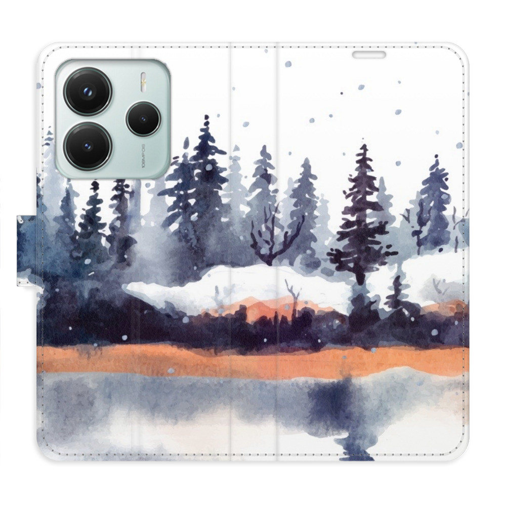 Flipové puzdro iSaprio - Winter 02 - Xiaomi Redmi Note 14 5G