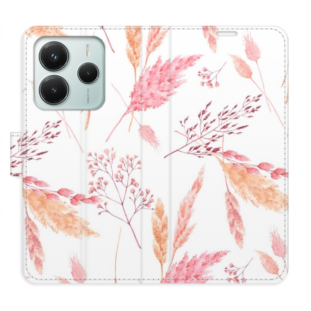 Flipové puzdro iSaprio - Ornamental Flowers - Xiaomi Redmi Note 14 5G