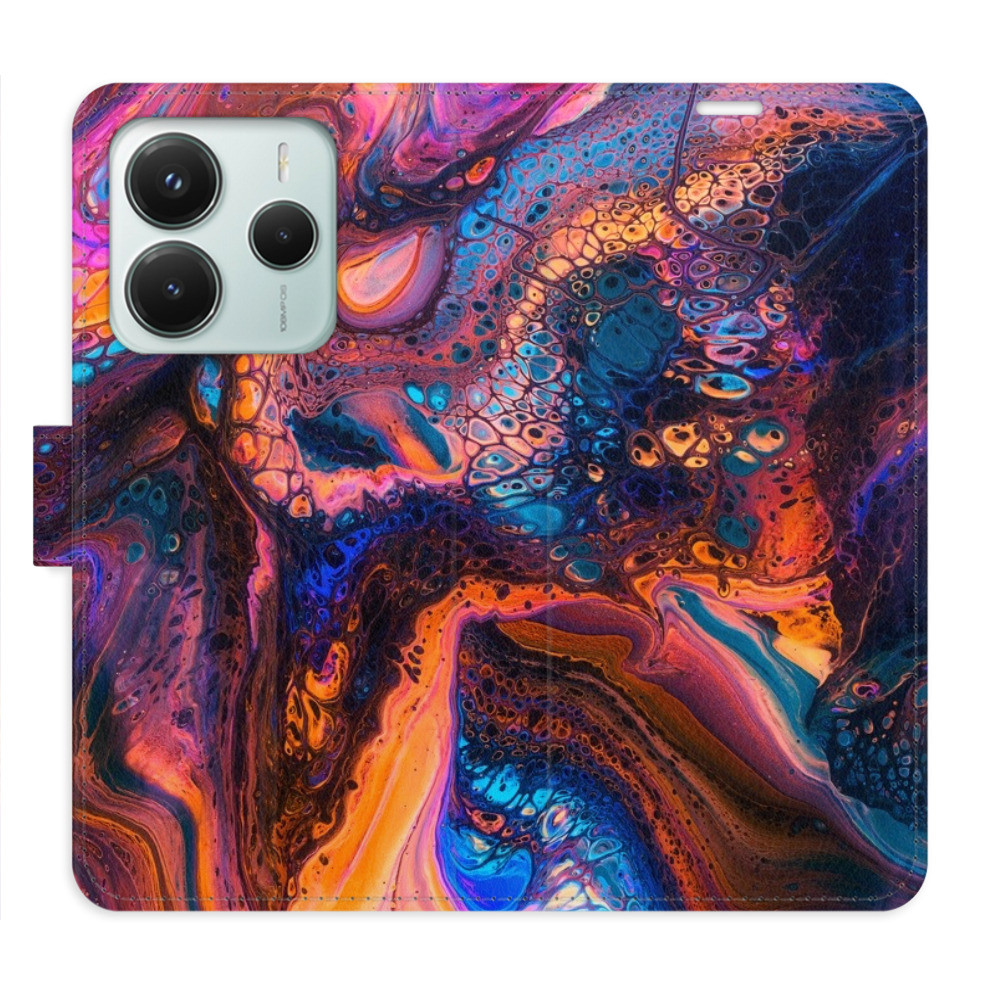 Flipové puzdro iSaprio - Magical Paint - Xiaomi Redmi Note 14 5G