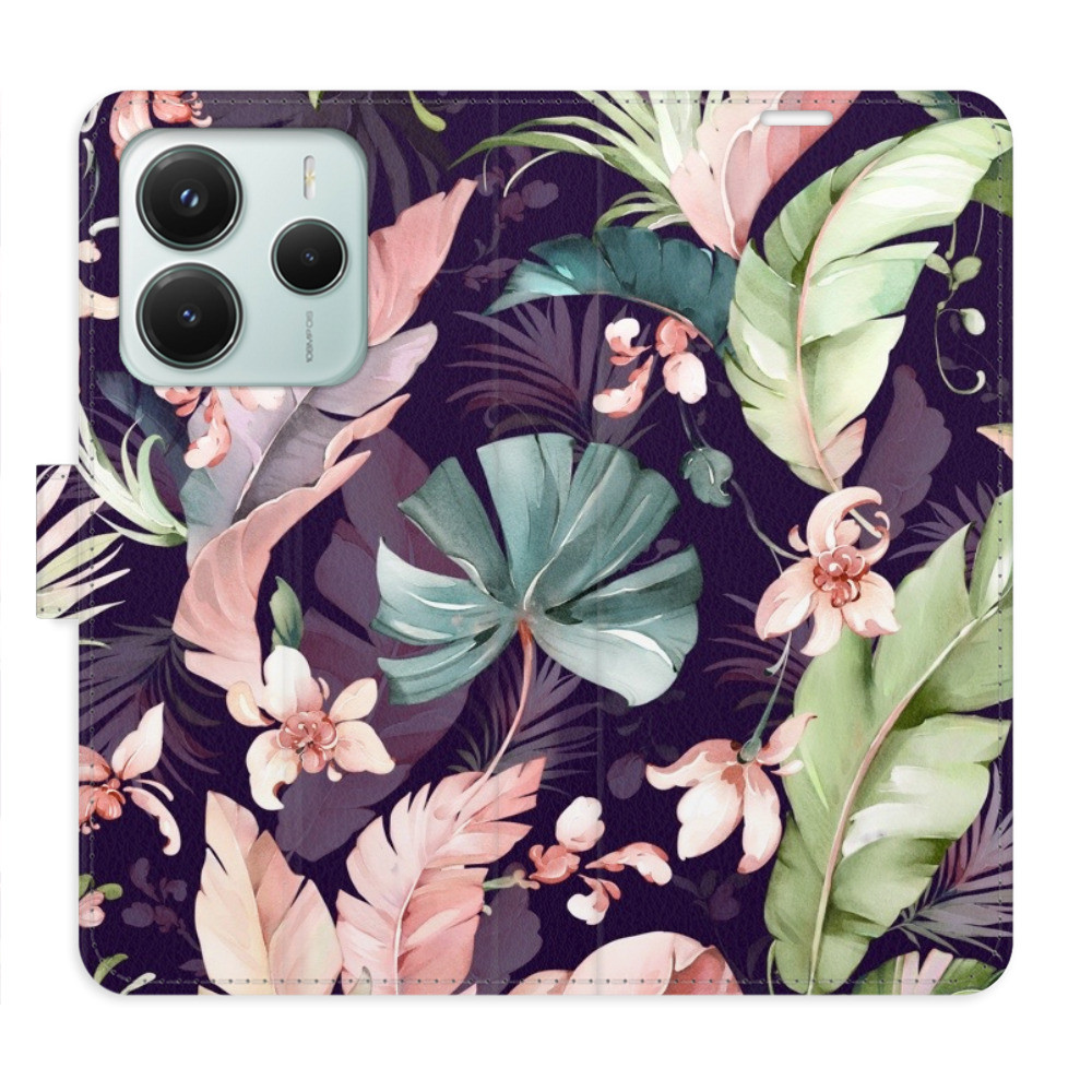 Flipové puzdro iSaprio - Flower Pattern 08 - Xiaomi Redmi Note 14 5G