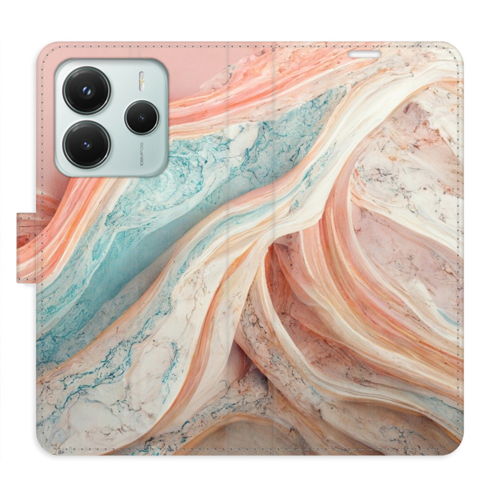Flipové puzdro iSaprio - Colour Marble - Xiaomi Redmi Note 14 5G