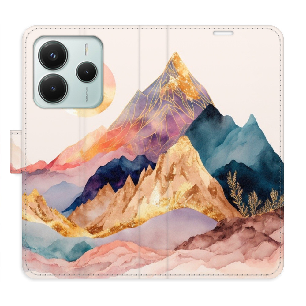 Flipové puzdro iSaprio - Beautiful Mountains - Xiaomi Redmi Note 14 5G