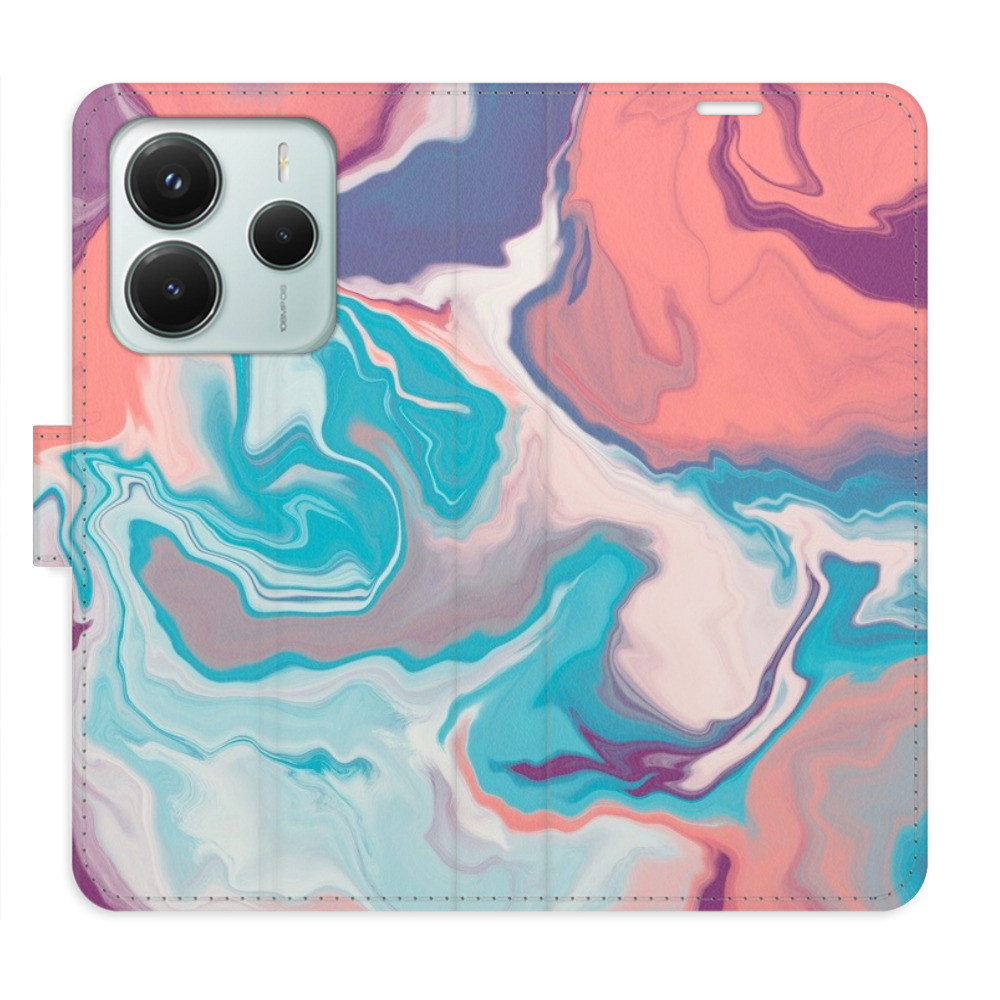 Flipové puzdro iSaprio - Abstract Paint 06 - Xiaomi Redmi Note 14 5G