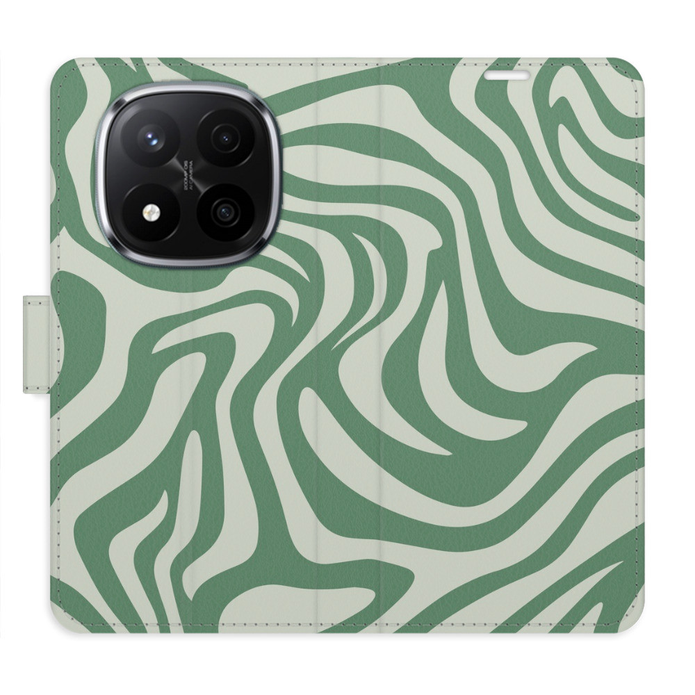 Flipové puzdro iSaprio - Zebra Green 02 - Xiaomi Redmi Note 14 Pro 5G/14 Pro+ 5G