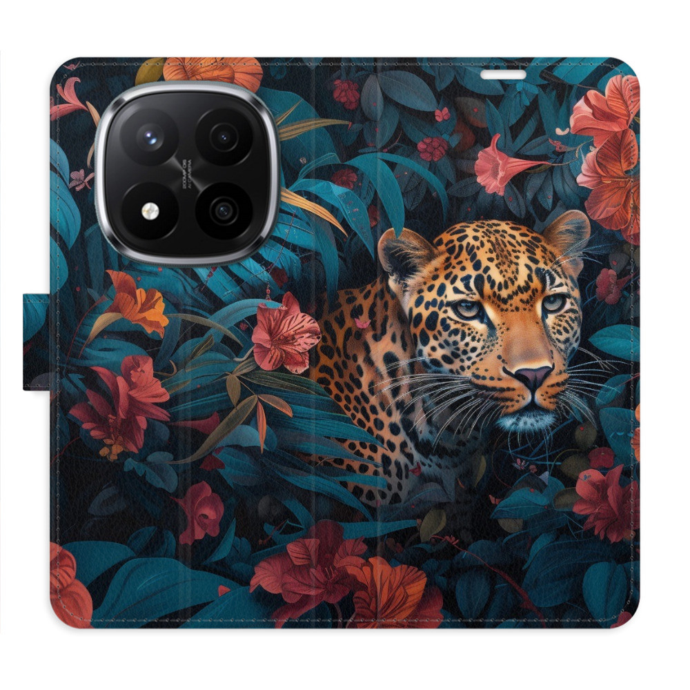 Flipové puzdro iSaprio - Flower Jaguar 02 - Xiaomi Redmi Note 14 Pro 5G/14 Pro+ 5G