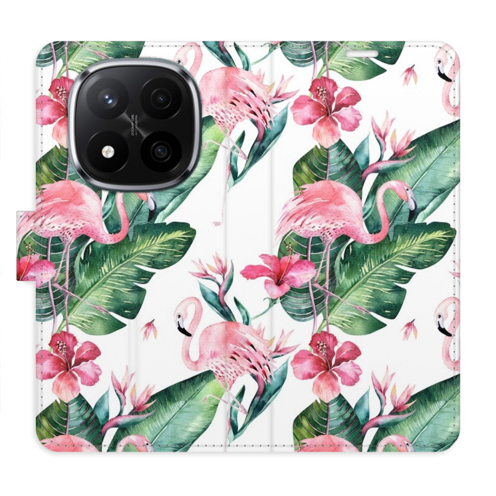 Flipové puzdro iSaprio - Flamingos Pattern - Xiaomi Redmi Note 14 Pro 5G/14 Pro+ 5G