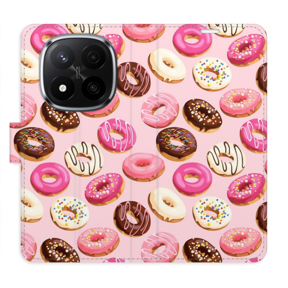 Flipové puzdro iSaprio - Donuts Pattern 03 - Xiaomi Redmi Note 14 Pro 5G/14 Pro+ 5G
