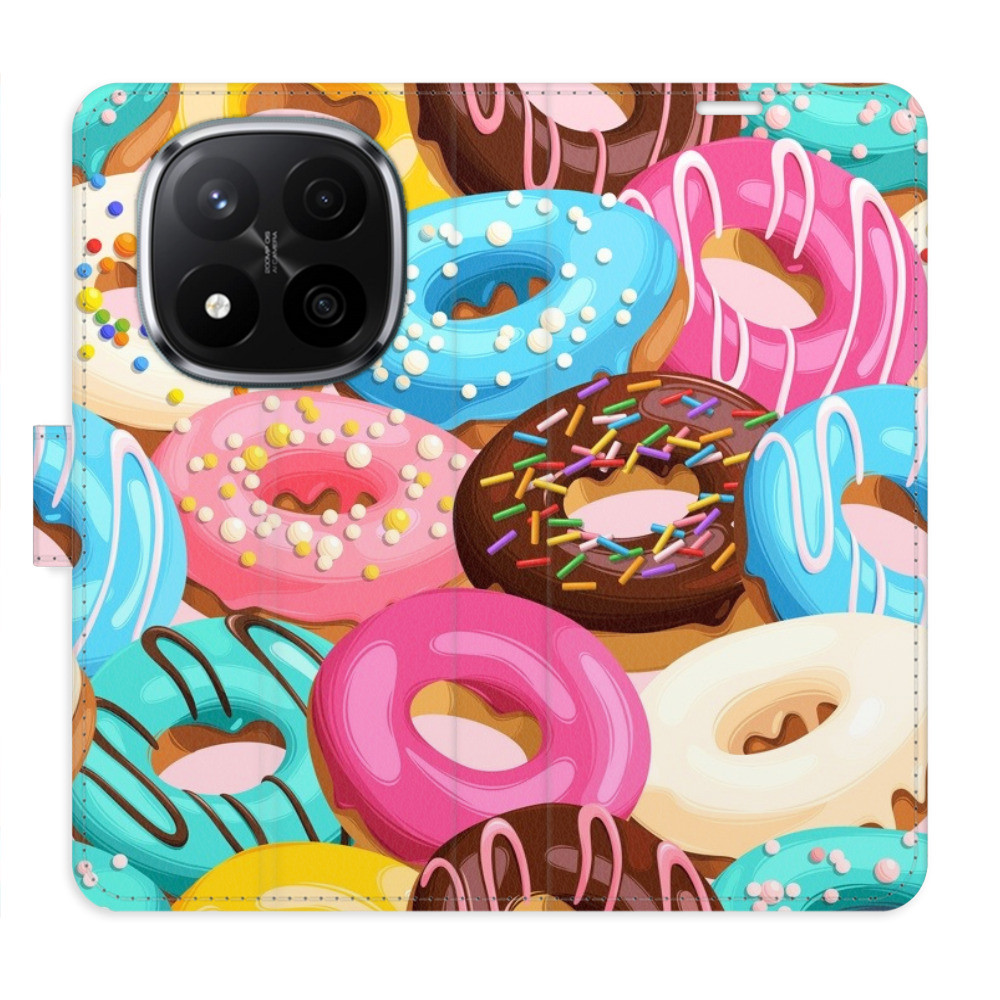 Flipové puzdro iSaprio - Donuts Pattern 02 - Xiaomi Redmi Note 14 Pro 5G/14 Pro+ 5G