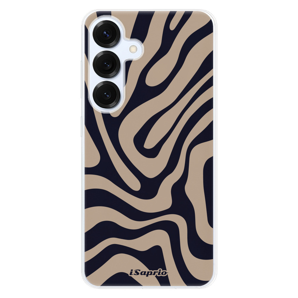 Odolné silikónové puzdro iSaprio - Zebra Black - Samsung Galaxy S25