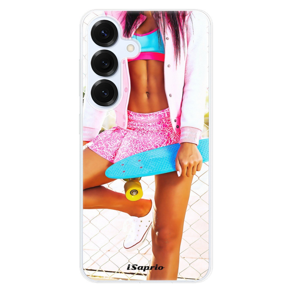 Odolné silikónové puzdro iSaprio - Skate girl 01 - Samsung Galaxy S25