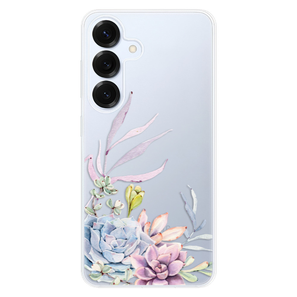 Odolné silikónové puzdro iSaprio - Succulent 01 - Samsung Galaxy S25
