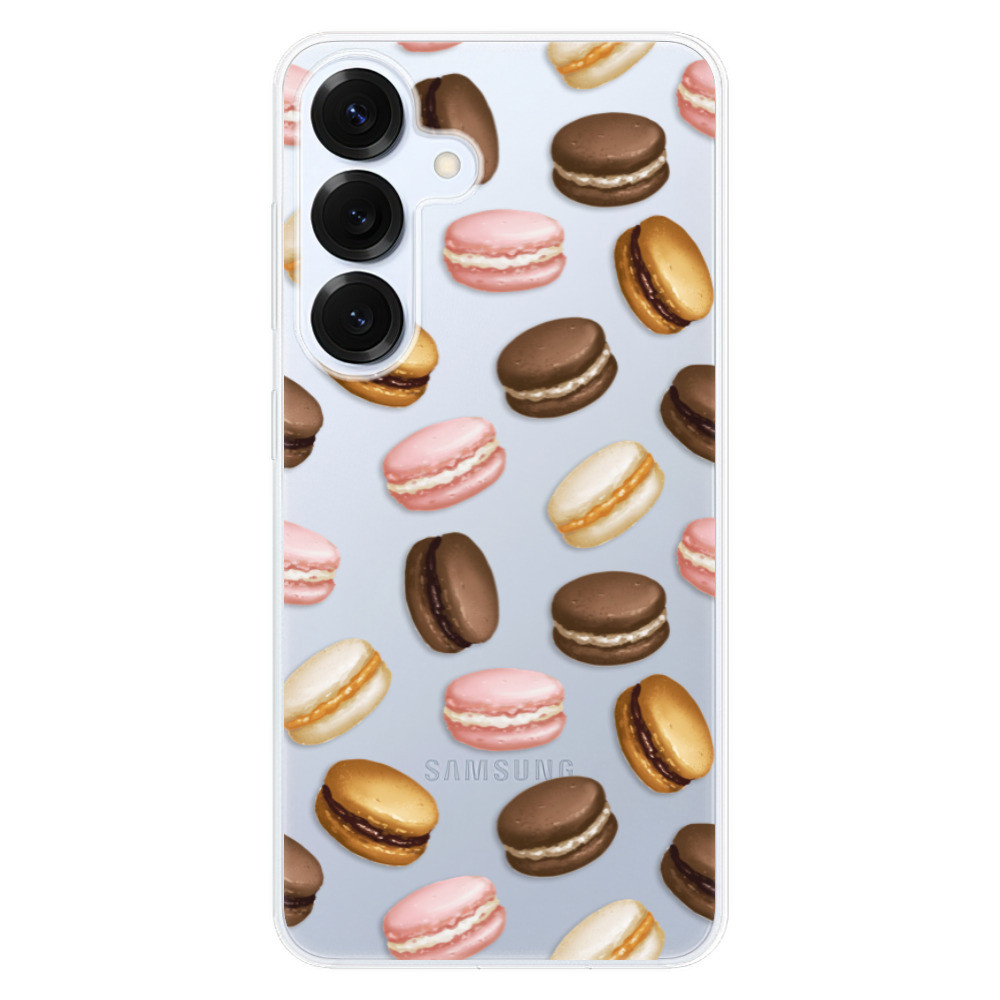 Odolné silikónové puzdro iSaprio - Macaron Pattern - Samsung Galaxy S25