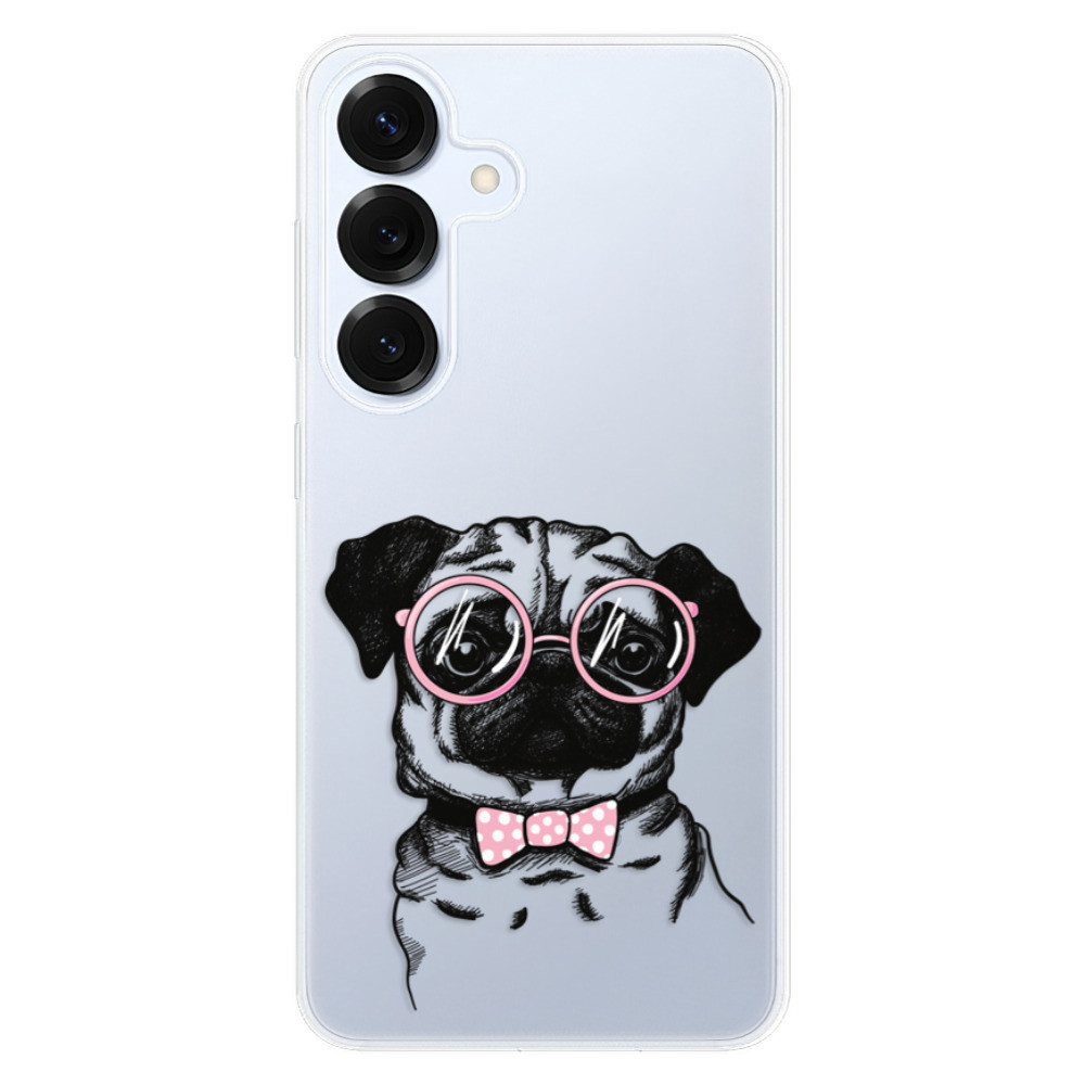 Odolné silikónové puzdro iSaprio - The Pug - Samsung Galaxy S25