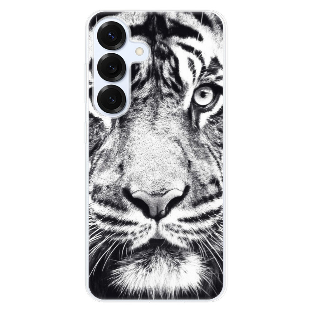 Odolné silikónové puzdro iSaprio - Tiger Face - Samsung Galaxy S25