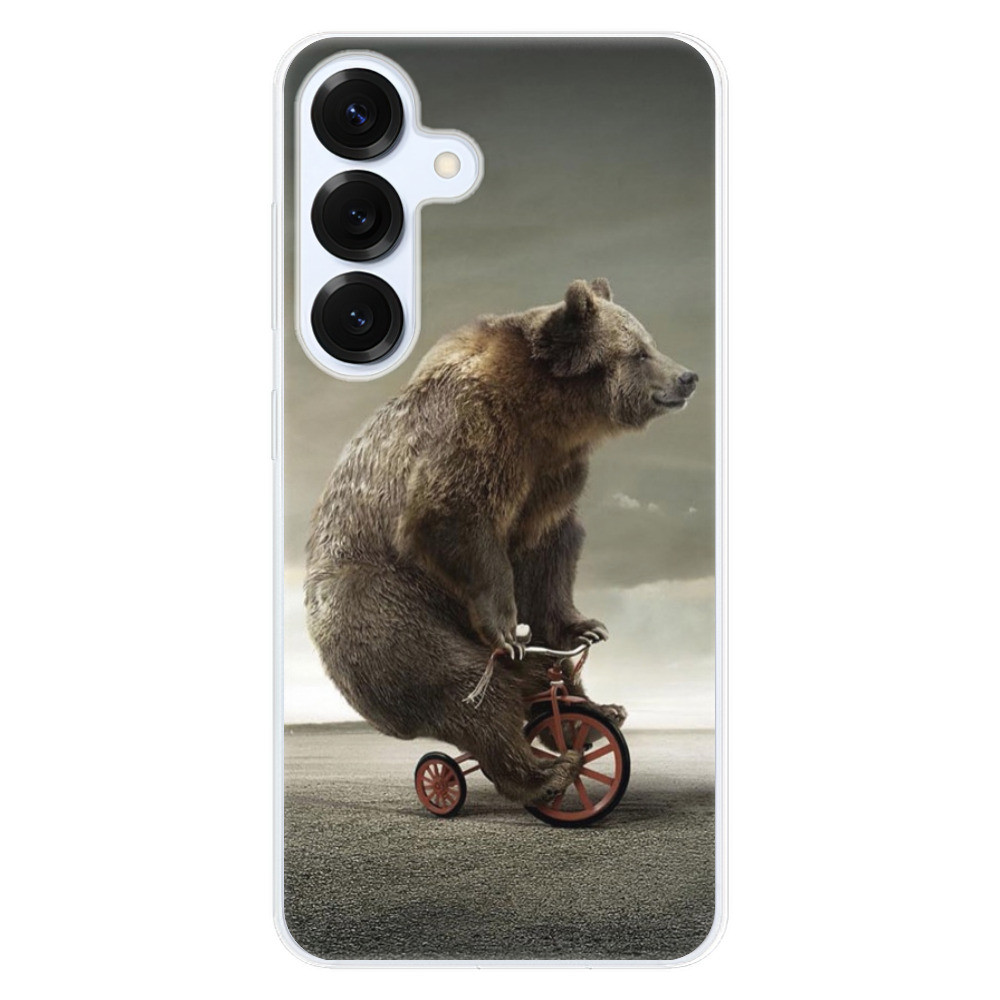 Odolné silikónové puzdro iSaprio - Bear 01 - Samsung Galaxy S25