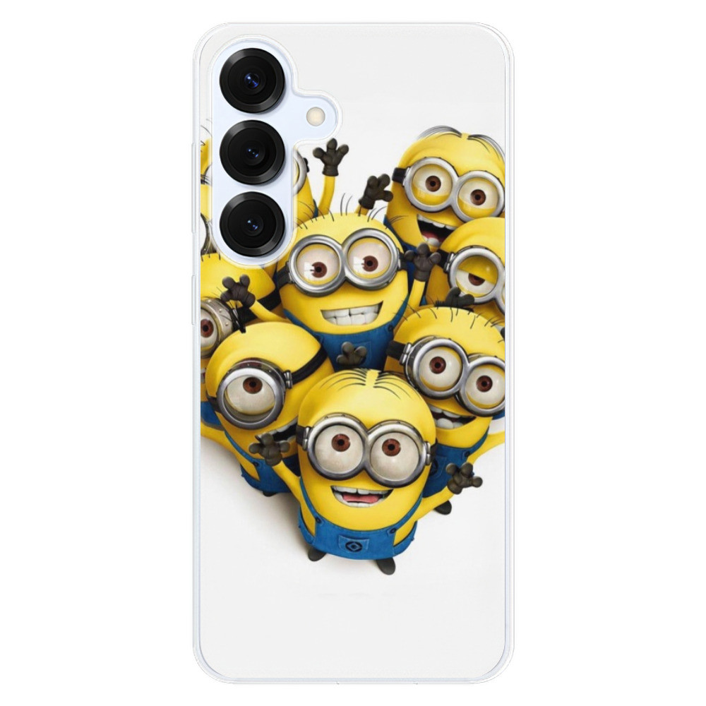 Odolné silikónové puzdro iSaprio - Mimons 01 - Samsung Galaxy S25