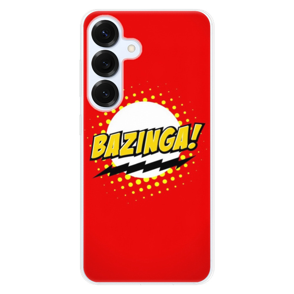 Odolné silikónové puzdro iSaprio - Bazinga 01 - Samsung Galaxy S25