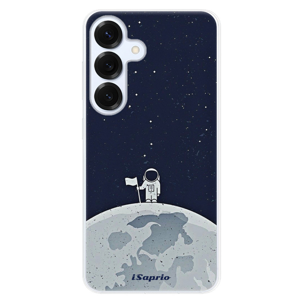 Odolné silikónové puzdro iSaprio - On The Moon 10 - Samsung Galaxy S25