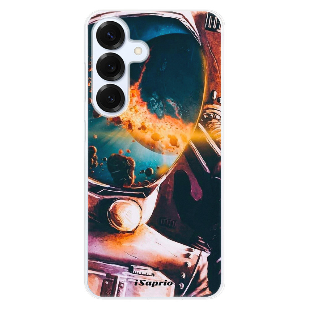 Odolné silikónové puzdro iSaprio - Astronaut 01 - Samsung Galaxy S25