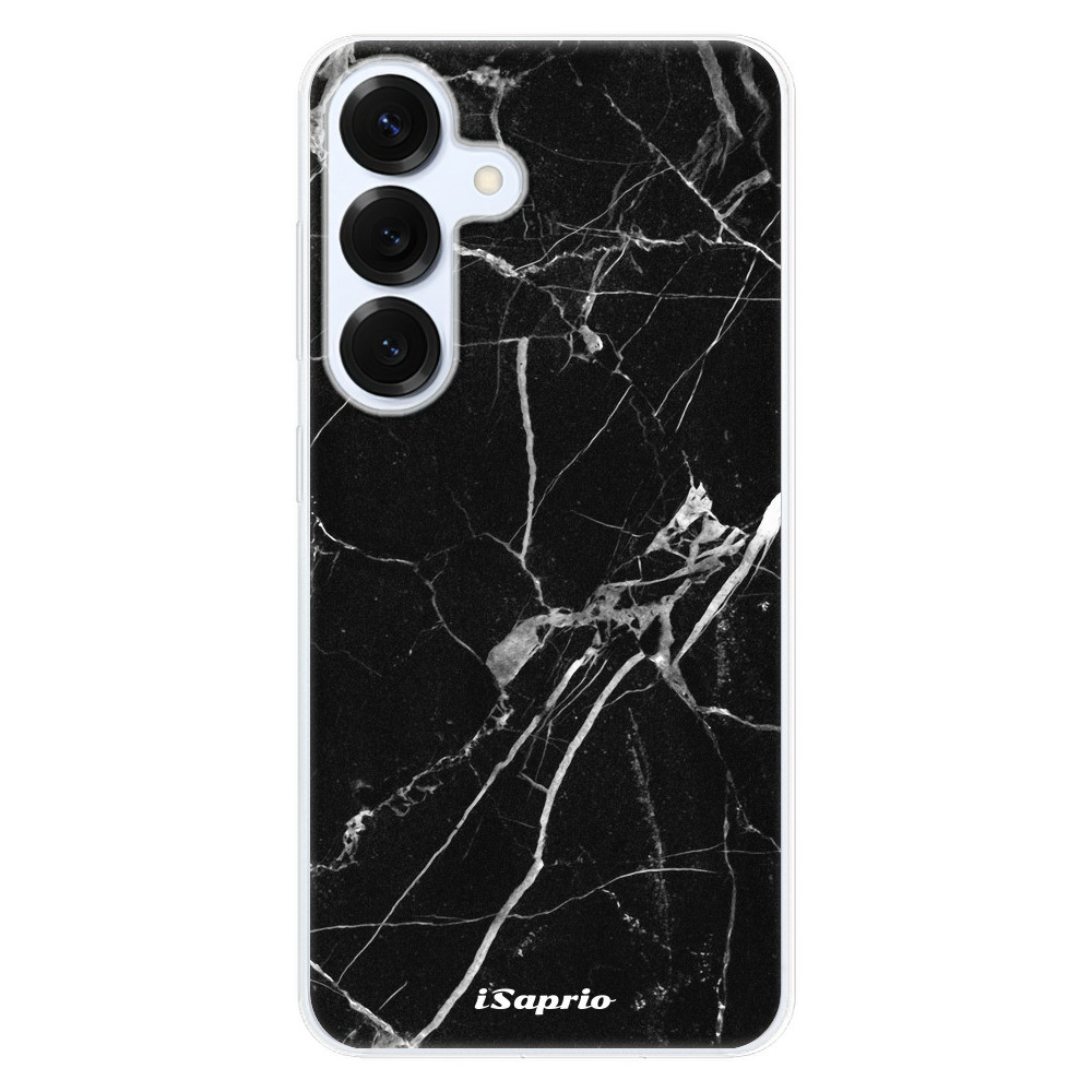 Odolné silikónové puzdro iSaprio - Black Marble 18 - Samsung Galaxy S25