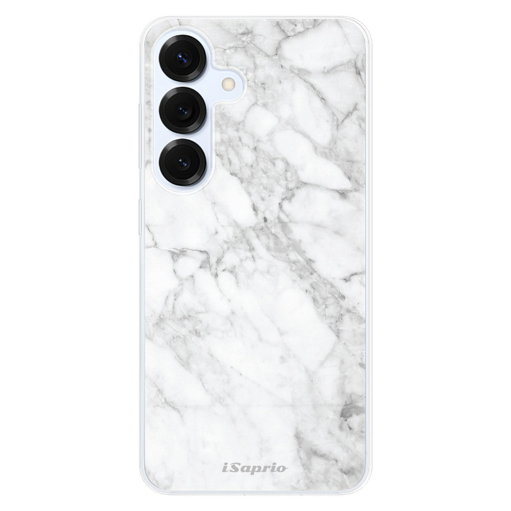 Odolné silikónové puzdro iSaprio - SilverMarble 14 - Samsung Galaxy S25
